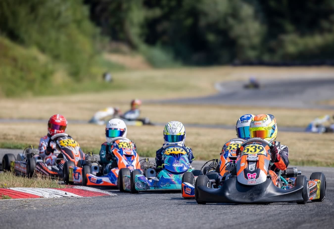 Kart de compétition Fast Traject sur piste